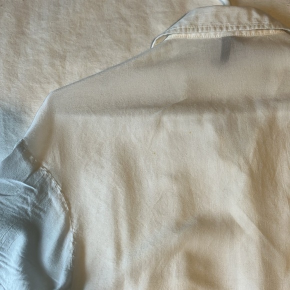 Gentle Fawn White Short Sleeve Button Down Shirt - Picture 3 of 8